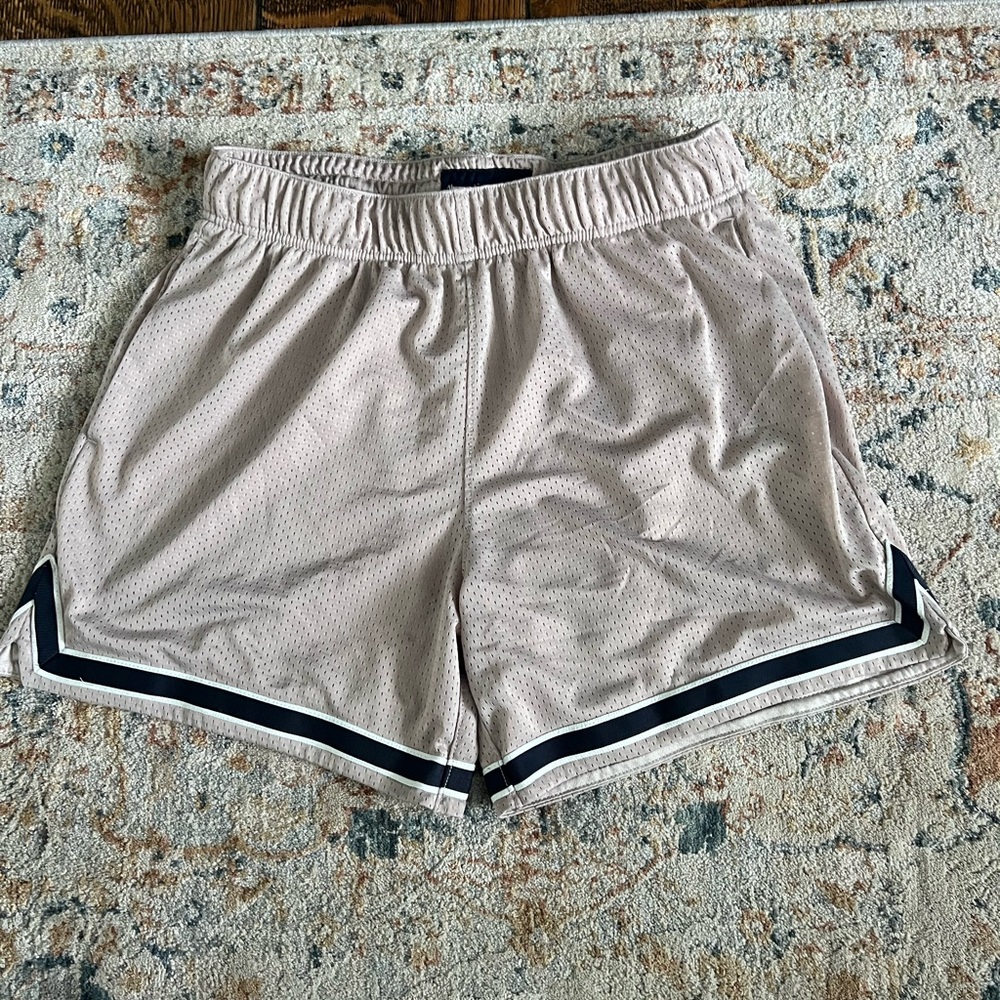 Abercrombie & Fitch Tan Athletic Shorts Lightweight Design